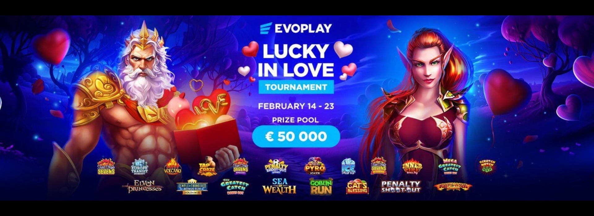 Evoplay - Lucky in Love Tournament